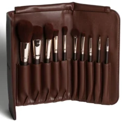 Brush Set in Case CHOCOLATE