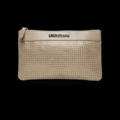 Cosmetic Bag Beige & Gold