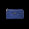 Cosmetic Bag Blue & Silver (R23676B)