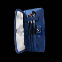 Cosmetic Bag Blue & Silver (R23676B)