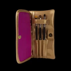 Cosmetic Bag Gold & Pink