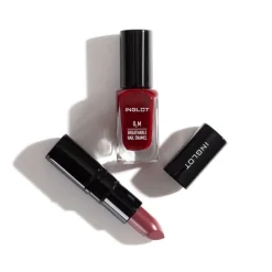 TEAM UP WITH Lipstick Matte & O2M Breathable Nail Enamel Makeup Set